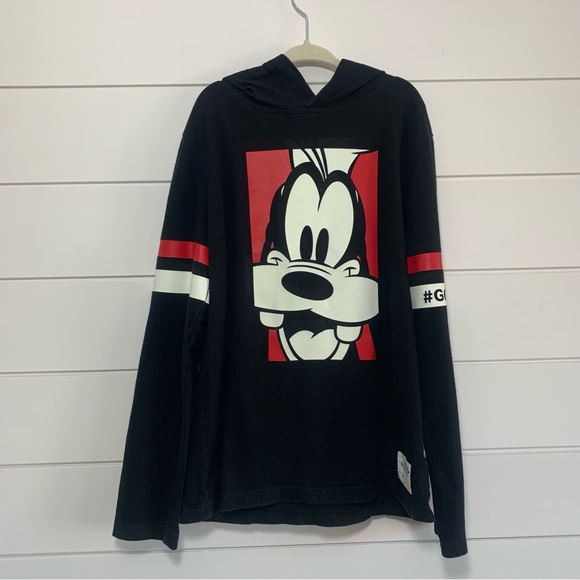 Gap Disney Goofy Rare Glow in the dark Hoodie- Super Adorable size M - Picture 1 of 10